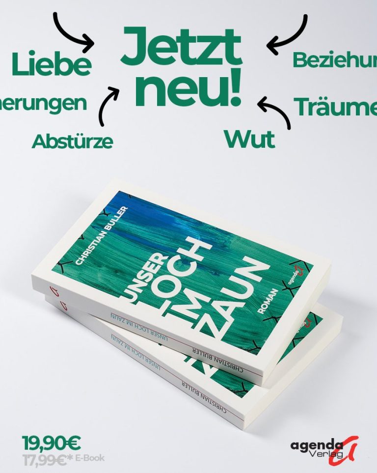 Unser Loch im Zaun Bild und Beschreibung vom Debütroman